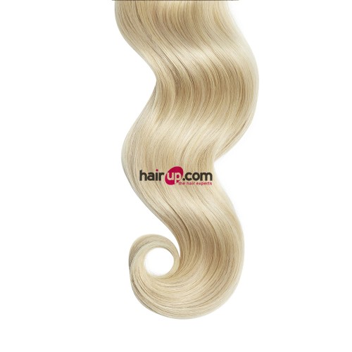 24" Ash Blonde(#24) 7pcs Clip In Human Hair Extensions