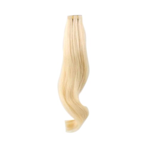 20" Ash Blonde(#24) 20pcs Tape In Human Hair Extensions