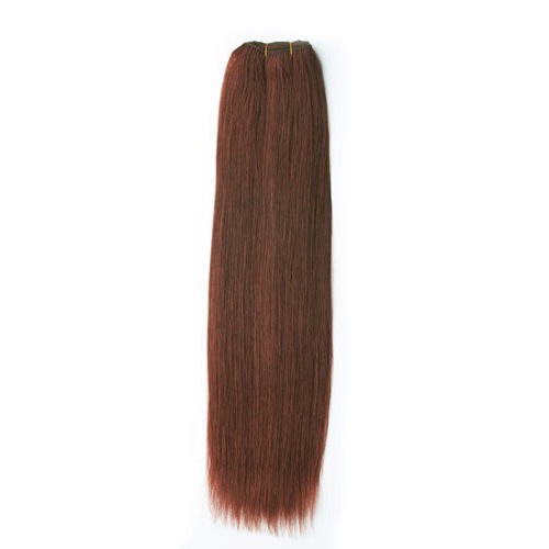 10" Dark Brown(#2) Light Yaki Indian Remy Hair Wefts