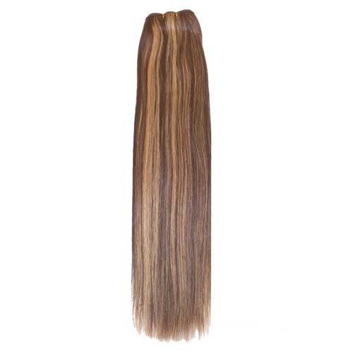 20" Brown/Blonde(#4/27) Light Yaki Indian Remy Hair Wefts