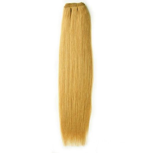14" Strawberry Blonde(#27) Straight Indian Remy Hair Wefts