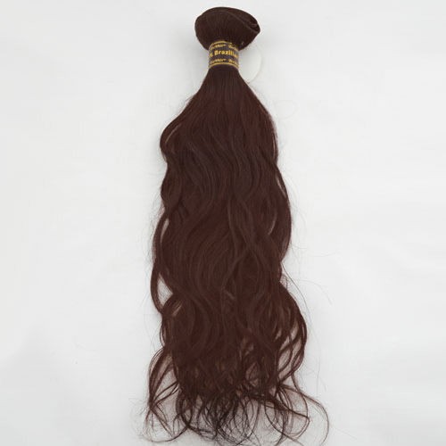 20" Ash Brown(#8) Light Yaki Indian Remy Hair Wefts