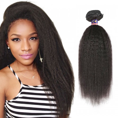 20 Inches Straight Natural Black Virgin Brazilian Hair