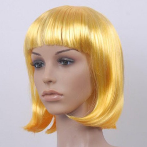 Costume Wig For Party Yellow