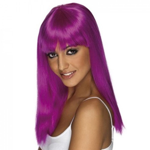 Women's Costume Wig For Party Purple