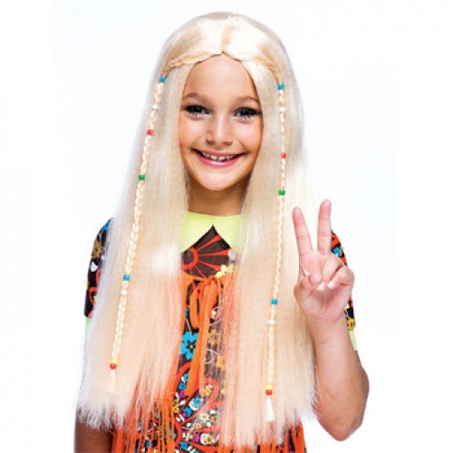 Children's Costume Wigs White Blonde