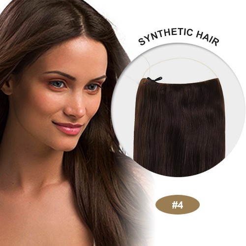 COCO Synthetic Secret Hair 20" Wavy Medium Brown(#4)