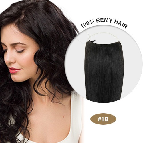 COCO Remy Hair Natural Black(#1B)