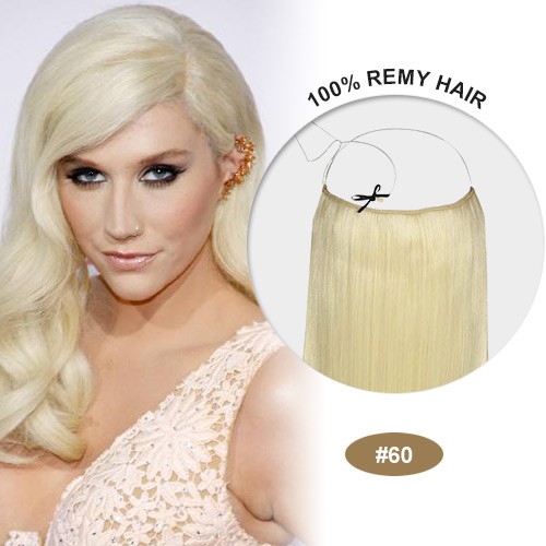 COCO Remy Hair White Blonde(#60)