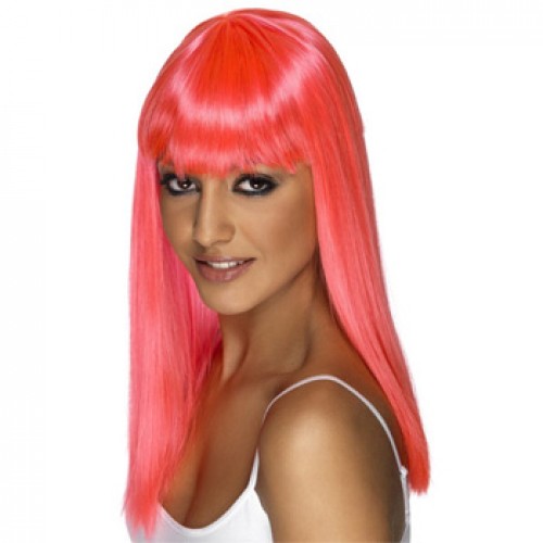 Women's Costume Wig For Party Pink