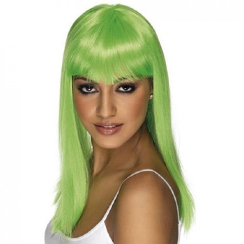 Women's Costume Wig For Party Green